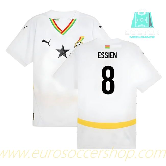 2024/25 Campaign Ghana Home Jersey Match Quality (Essien 8)