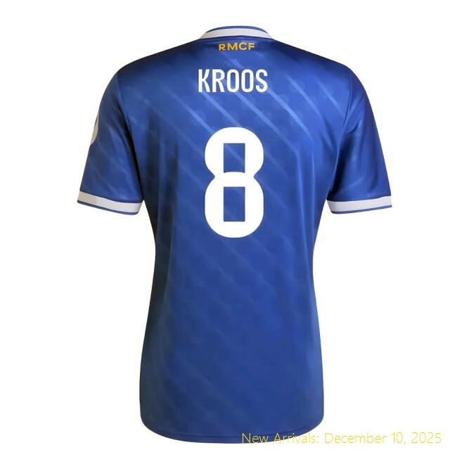 Kroos Real Madrid (rm) Third - Official Edition - Fan Gear