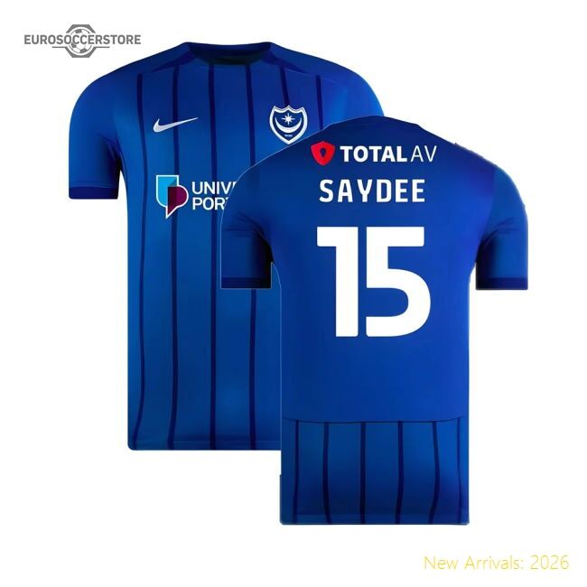 High-quality 2024-2025 Portsmouth Home Shirt (saydee 15)