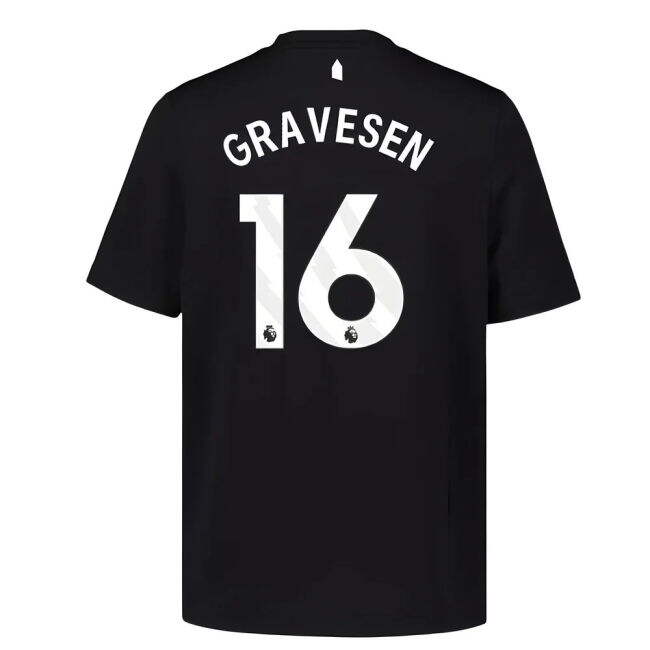Pro-Grade Everton 2025-2026 Everton Third Shirt - Kids (Gravesen 16)