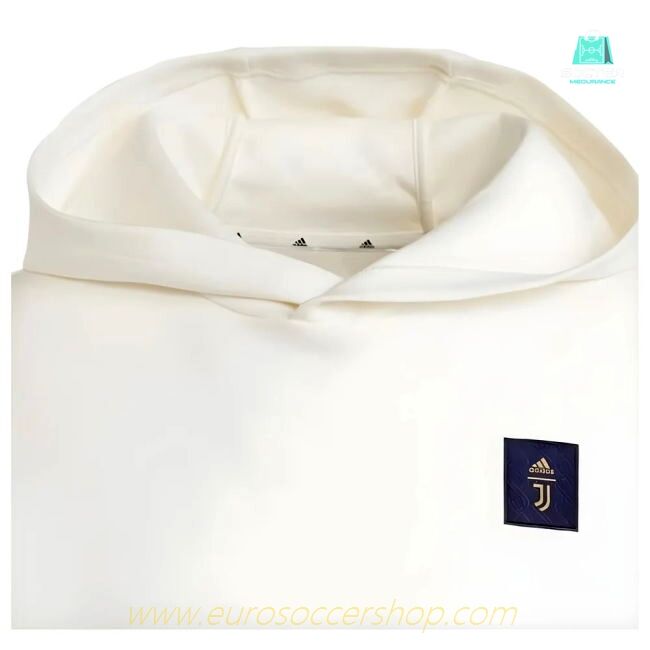 2024-2025 Juventus Seasonal Doubleknit Hoody (Off White)