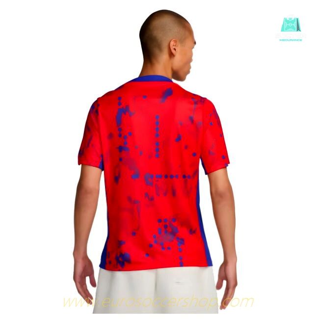 2024-2025 Atletico Madrid Dri-FIT Pre-Match Shirt (Red)