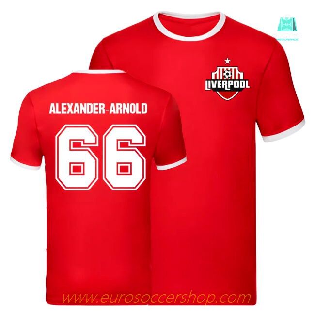 Trent Alexander-Arnold Liverpool Ringer Tee (Red)