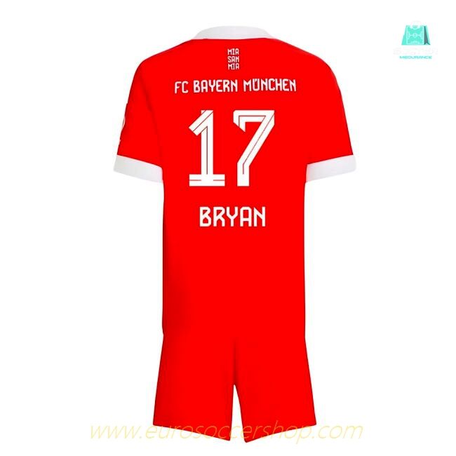 2025-2026 Bayern Munich Home Mini Kit (Bryan 17)