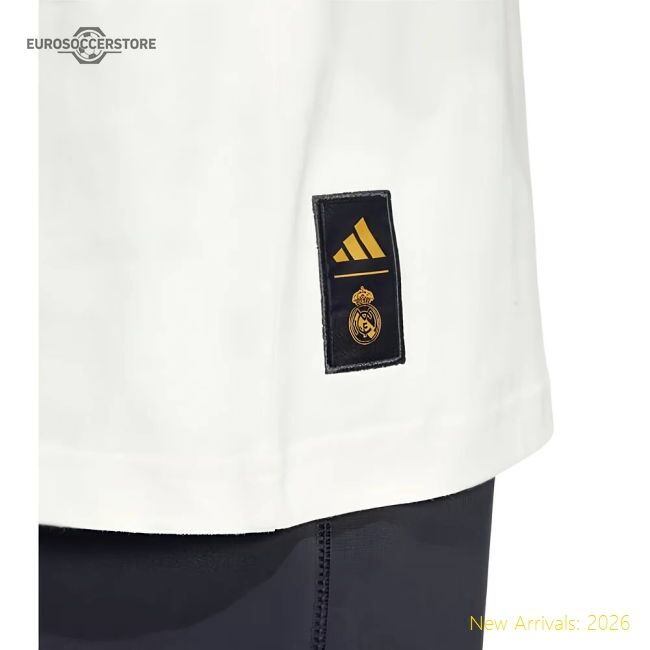 Elite 2024-2025 Real Madrid Ucl Heavy Cotton Tee (off White)