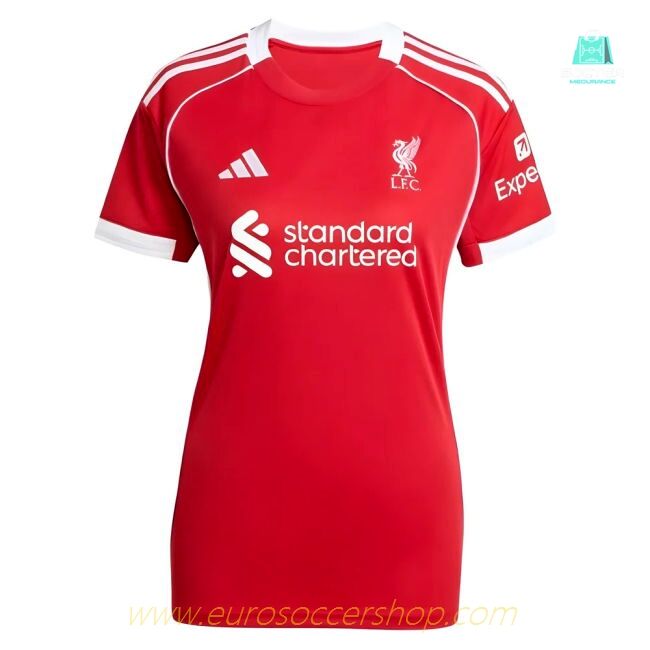 2025-2026 Liverpool Home Shirt (Womens)