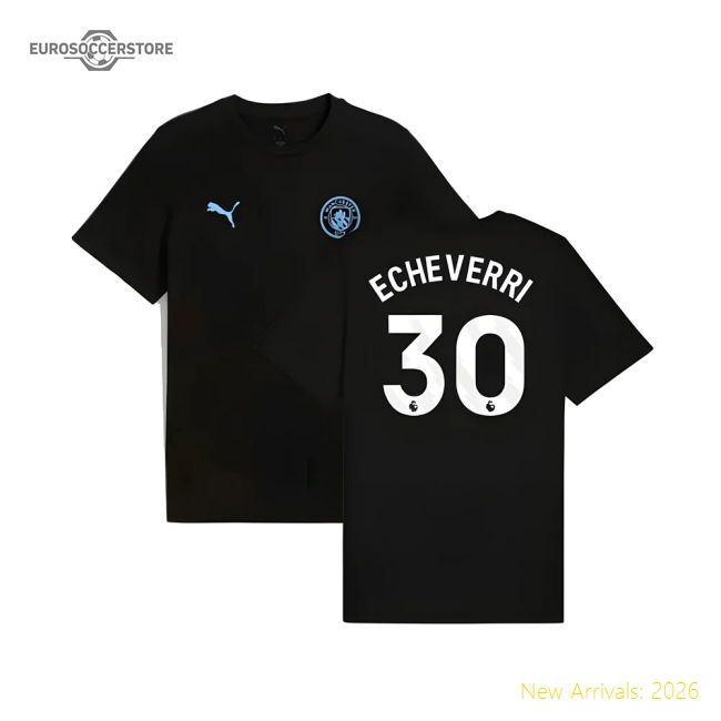 Luxury Premier League Team Home Echeverri Jersey 2025-2026 Smooth
