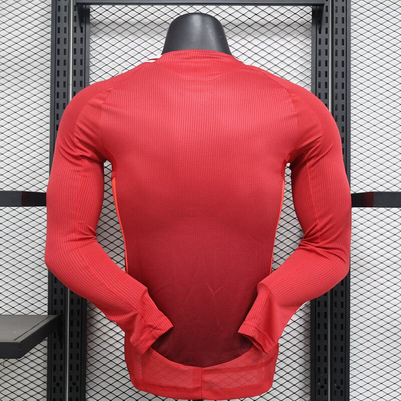 Authentic Manchester United 2425 Home Match Shirt - Long Sleeve -