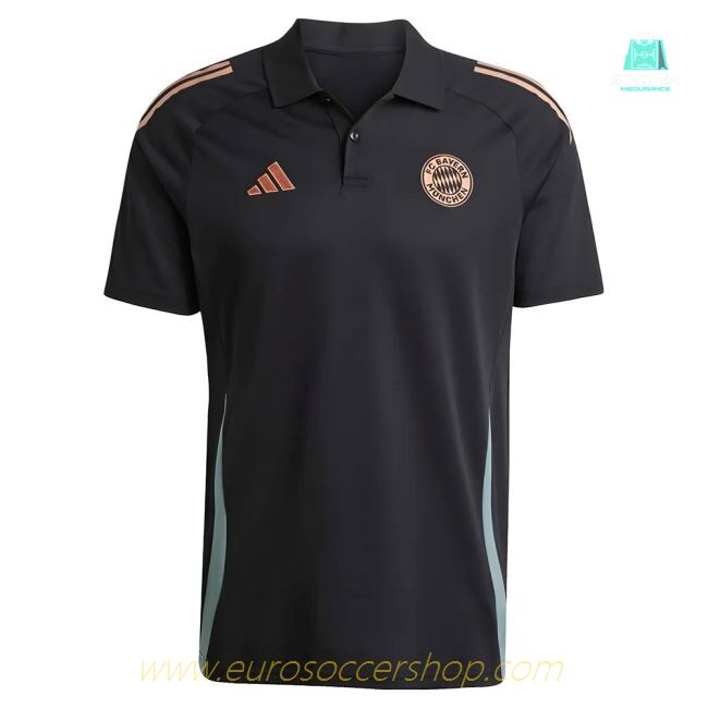 2024-2025 Bayern Munich Polo Shirt (Black)