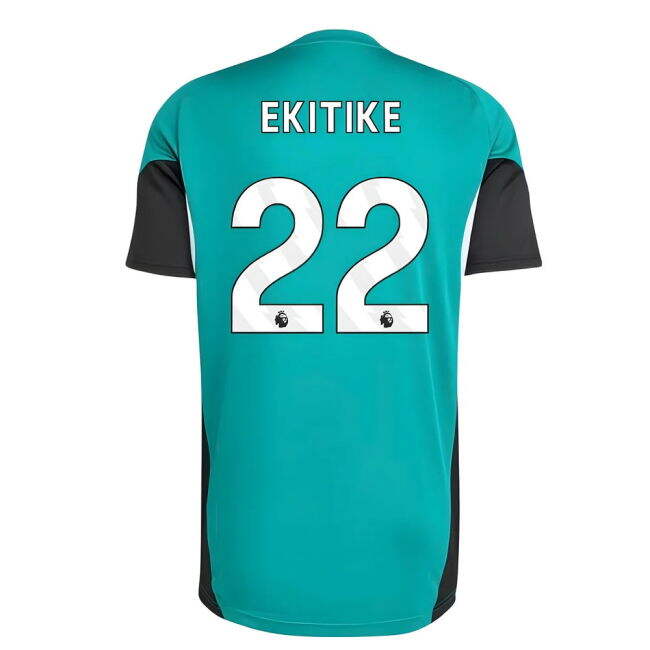 2025-2026 Liverpool EU Training Jersey (Green) (Ekitike 22)