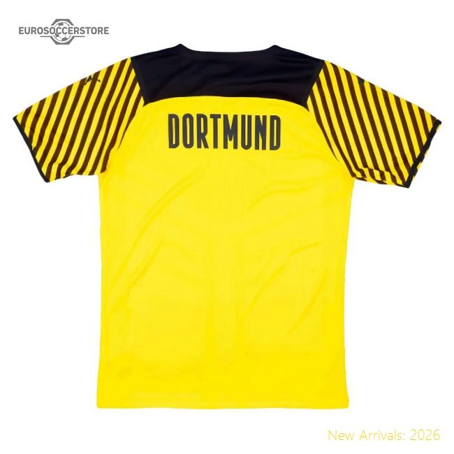 Top-Quality 2021-2022 Borussia Dortmund Player Issue Home Shirt
