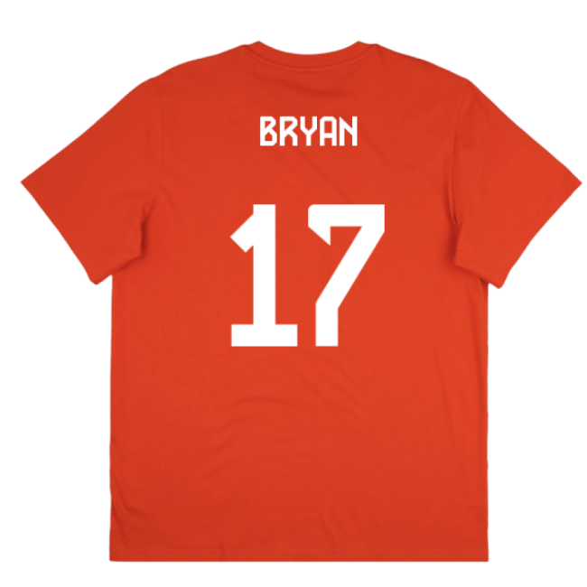 2025-2026 Bayern Munich Seasonal Graphic Tee (red) (bryan 17)
