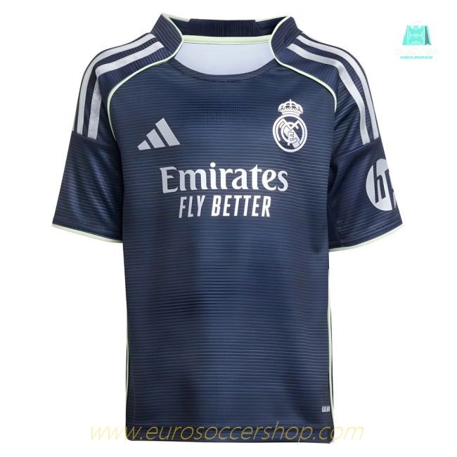 2025-2026 Real Madrid Away Mini Kit (Tchouameni 14)