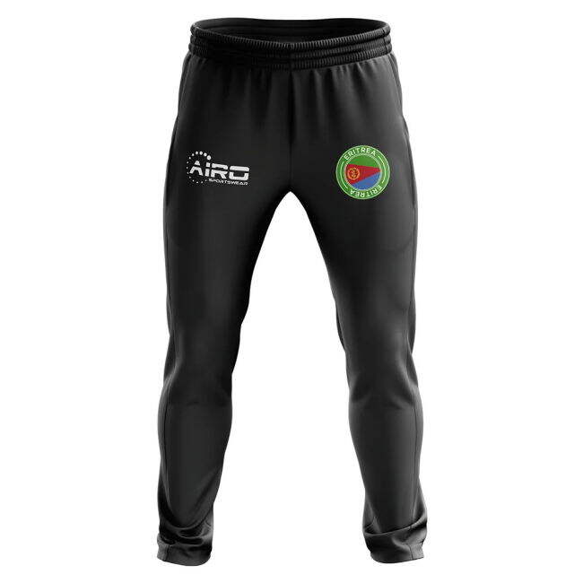 Top-Tier Eritrea Concept Football Training Pants (Black)