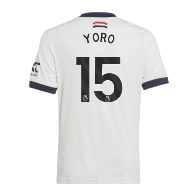 2024-2025 Man Utd Third Shirt (Kids) (Yoro 15) - premium