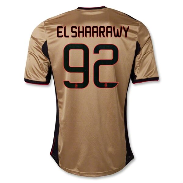 1314 AC Milan 92 EL SHAARAWY Third Golden Jersey - Official Replica