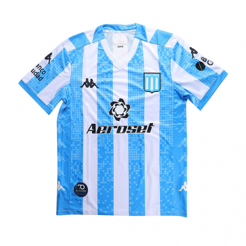 Racing Atletico Argentina 20-21 Home Blue Soccer Jersey Football
