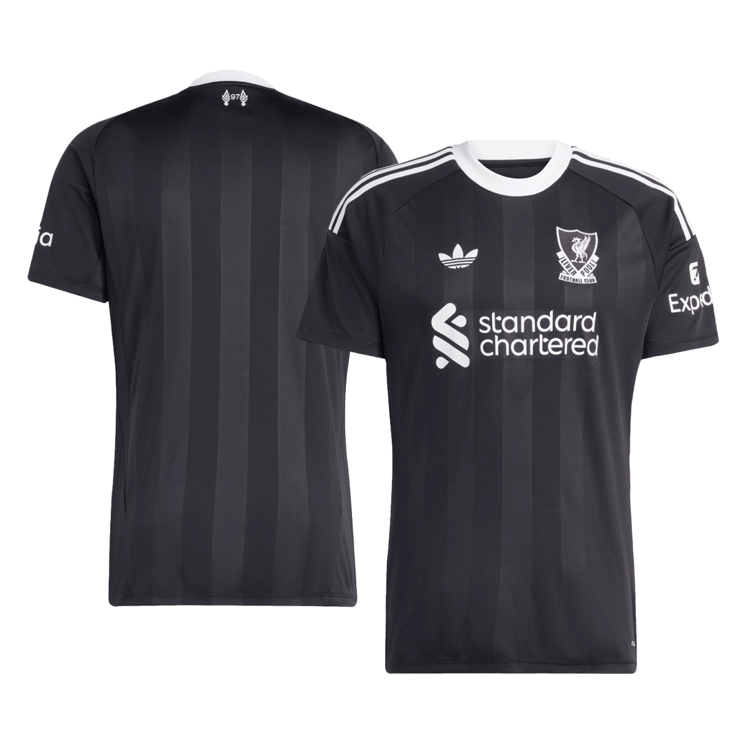 Liverpool Goalkeeper Soccer Jersey 2025/26 Black