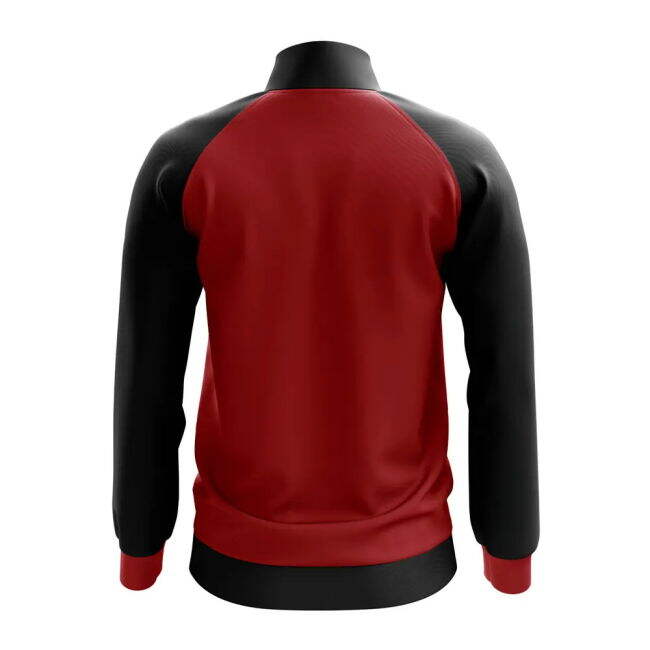 Quality Papua New Guinea Concept Football Track Jacket (Red)