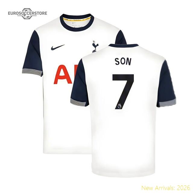 2024-2025 Thfc Hotspur Home Shirt (son 7) - Premium Quality