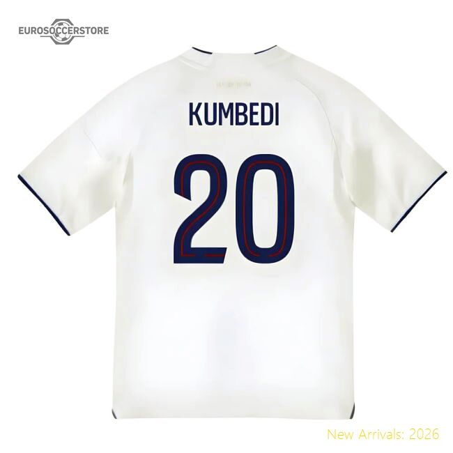 Match-Day 2025-2026 Olympique Lyon Home Shirt (Kids) (Kumbedi 20)