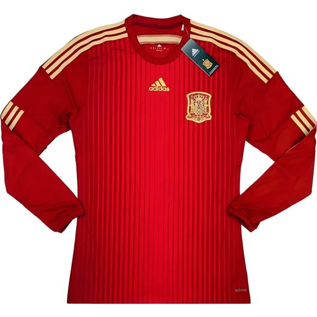 Spain Soccer Team Sophisticated Home Game Jersey