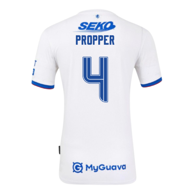 Ultra Comfort Licensed Rangers Fc Propper #4 New Release Shirt Magi...