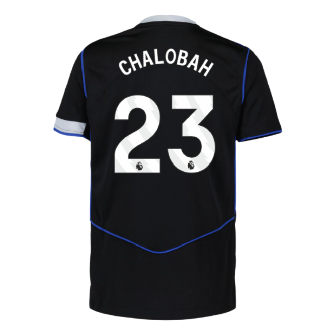 Chelsea 2025-20 Third Soccer Kit Chalobah Printing L S