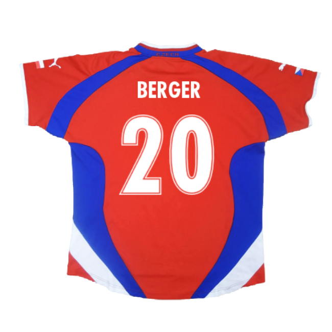 Czech Republic Team Sleek Home Soccer Jersey (1)
