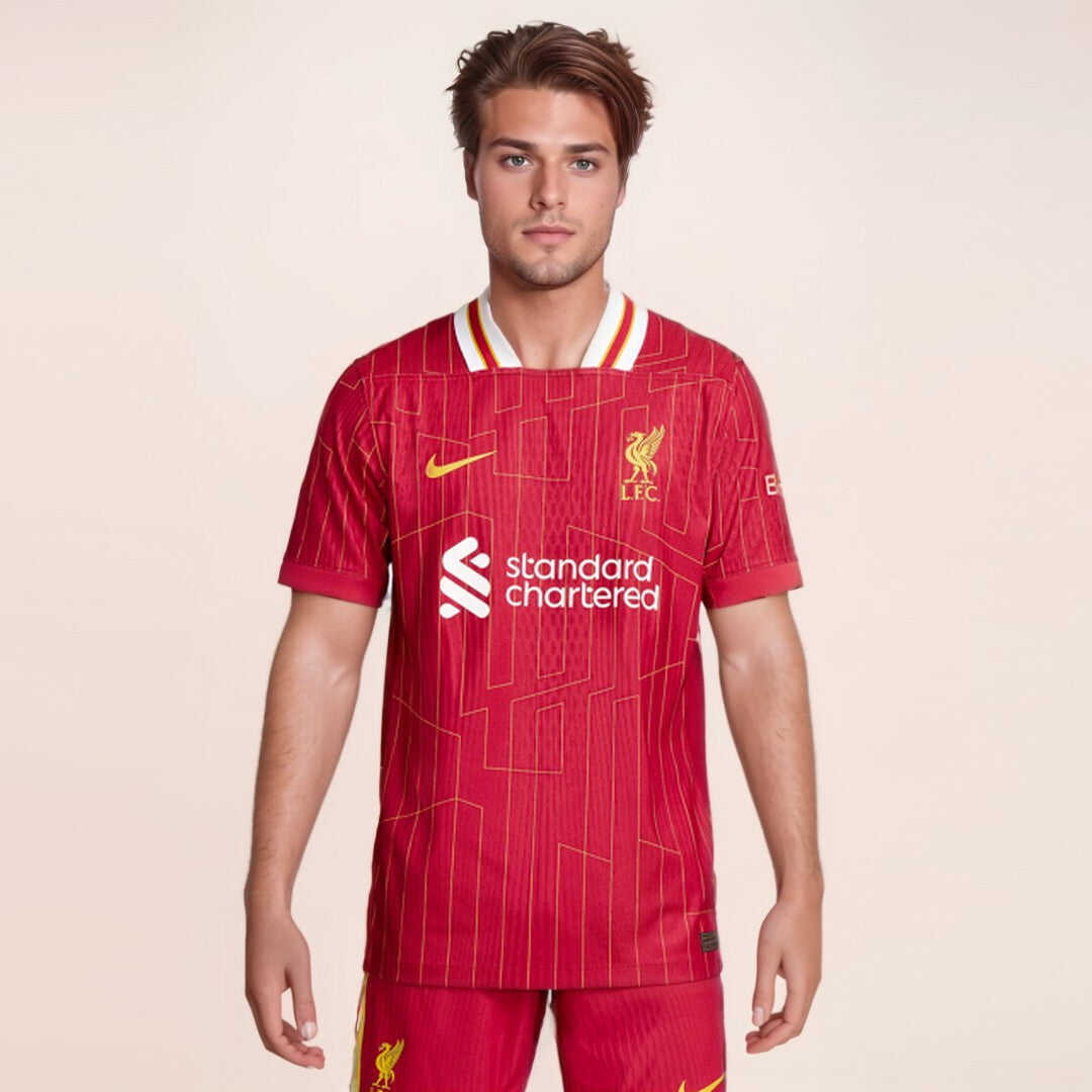 Liverpool Home Authentic Soccer Jersey