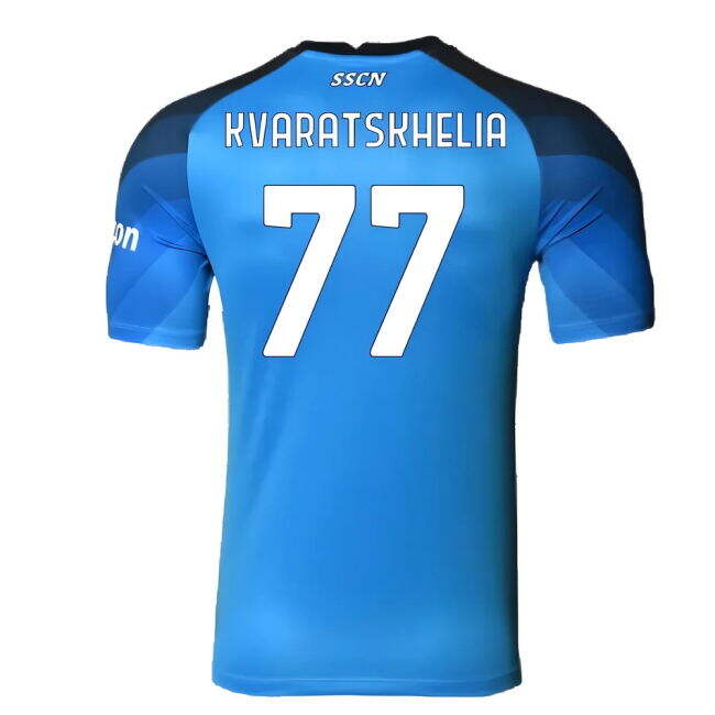 Top Tier Intense Napoli Kvaratskhelia #77 2024-2025 Season Jersey