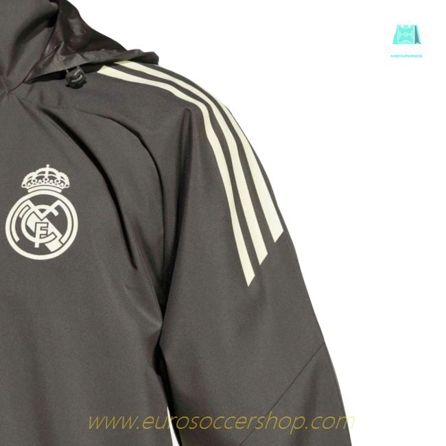 2025-2026 Real Madrid Allweather Jacket (Utility Grey)