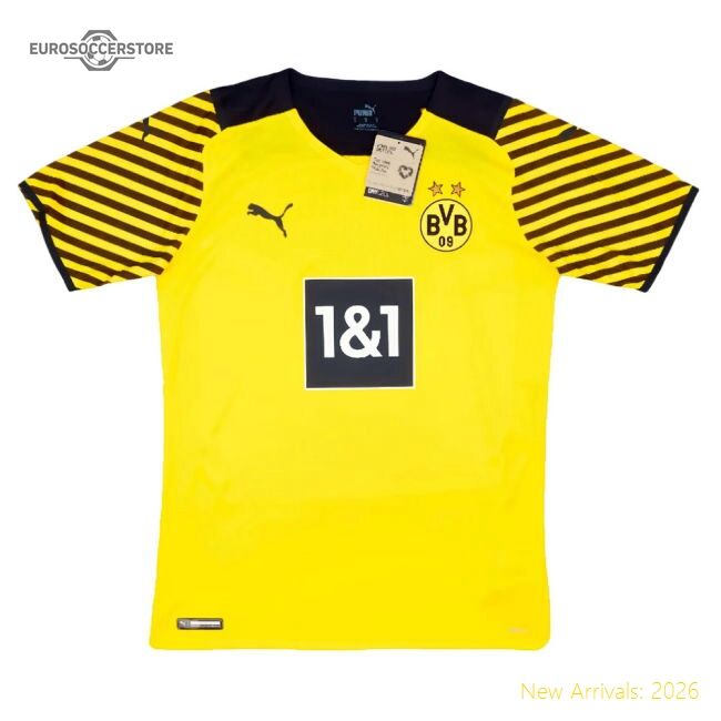Elite 2021-2022 Borussia Dortmund Player Issue Home Kit