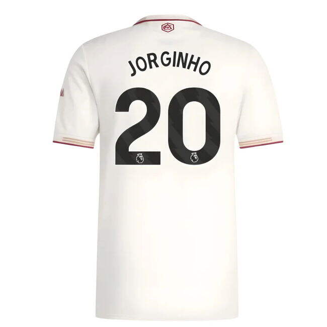 Arsenal 2025-20 Third Shirt Jorginho #20 L S