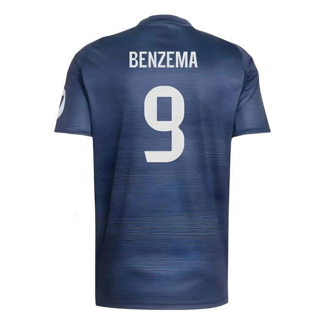 2025-2026 RM Away Football Shirt (Benzema 9) Moisture Wicking