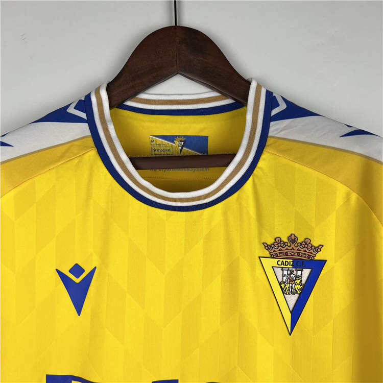 Cádiz CF Football Shirt 2324 Home Soccer Jersey Shirt - Official