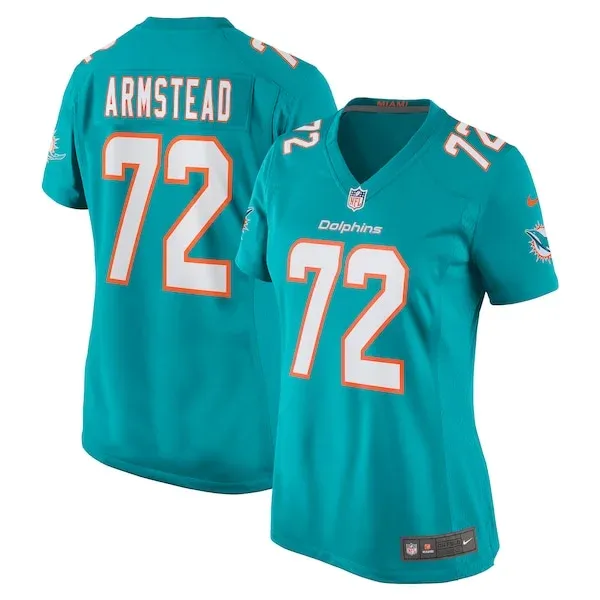 Performance None Game Jersey - Premium Aqua NFL Fan Jersey | Game D...