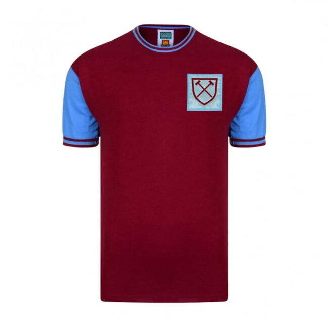 Score Draw West Ham 1966 Home Football Shirt