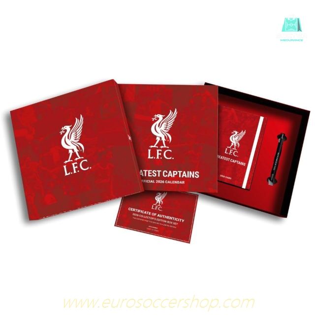 Liverpool FC Calendar & Diary Musical Gift Box 2026