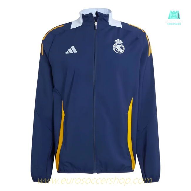 2024-2025 Real Madrid Presentation Jacket (Navy)