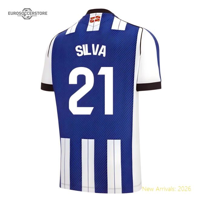 La Liga Team Silva Match-ready Home Jersey Primera Performance Fabric