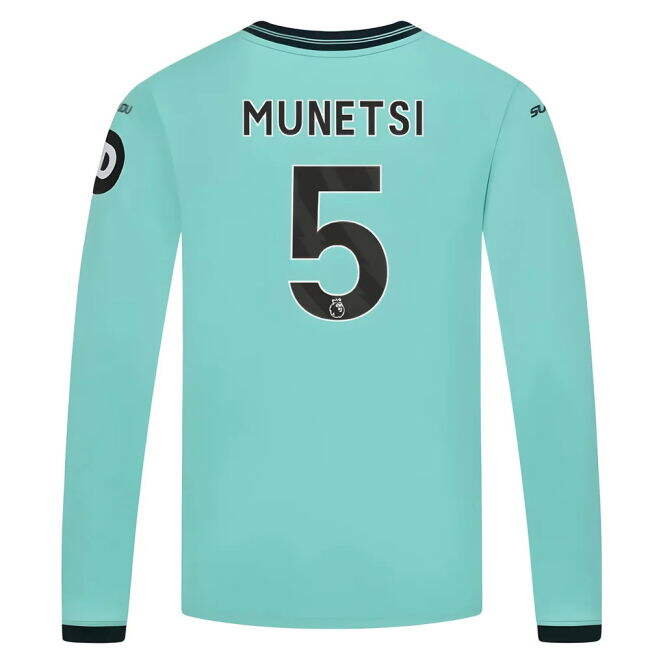 Munetsi 5 Wolves Soccer Club Contemporary Away Game Jersey (Kids)