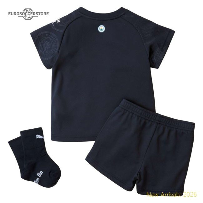 Authentic 2021-2022 Man City 3rd Baby Kit - Premium Quality Football