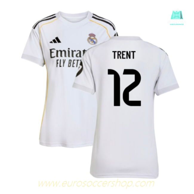 2025-2026 Real Madrid Home Shirt (Womens) (Trent 12)