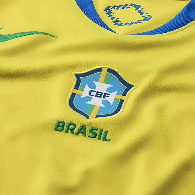 Womens Latest Brazil Home Team Kit 2025-2026