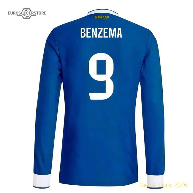 Match-ready Real Madrid Third Benzema Jersey 2025-2026 Flexible