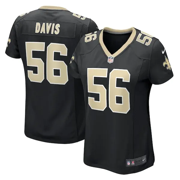 New Orleans Saints Game NFL Jersey - Black | Elite Football Apparel