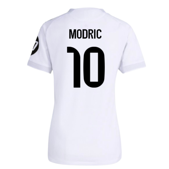 2025-2026 Real Madrid Authentic Home Kit (womens) (modric 10)