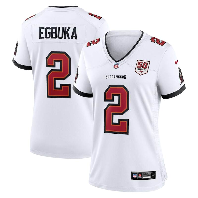 None Emeka Egbuka TB Buccaneers Budget-Friendly Game Jersey Game Day W
