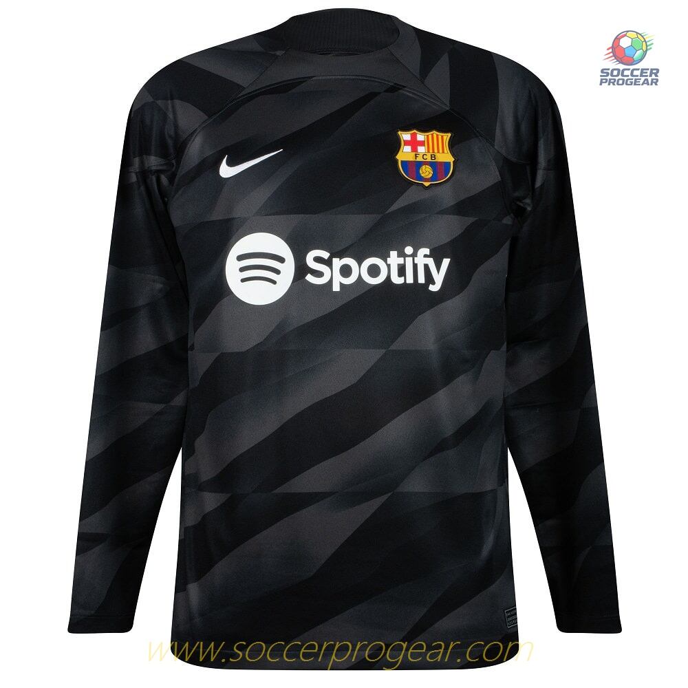 Barca Football Shirt 2023 2024 Goalkeeper Ter Stegen